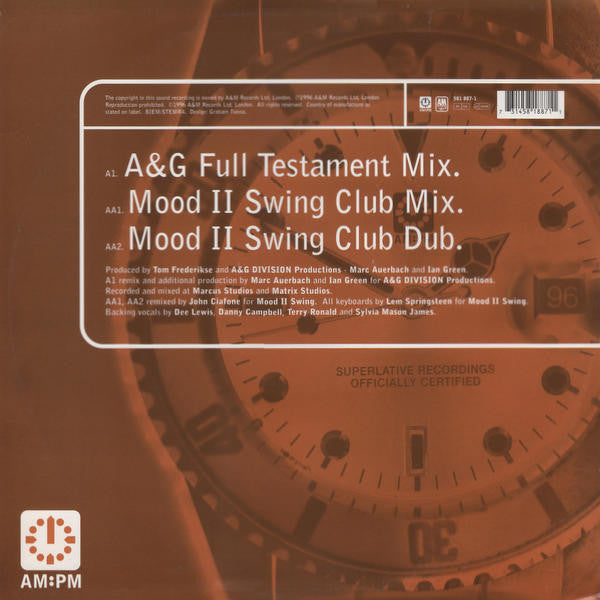 Sarah Washington : Everything (A&G / Mood II Swing Mixes) (12")