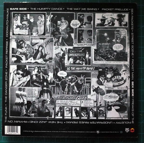 Digital Underground : Sex Packets (LP, Album, Promo)