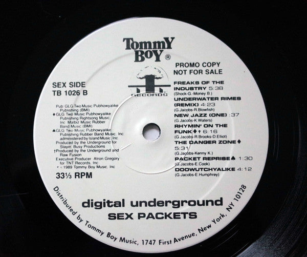 Digital Underground : Sex Packets (LP, Album, Promo)