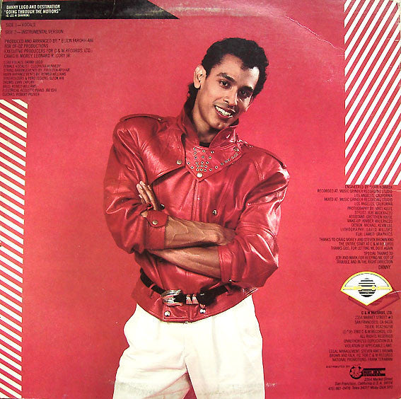 Danny Lugo And Destination (2) : Going Through The Motions (12")