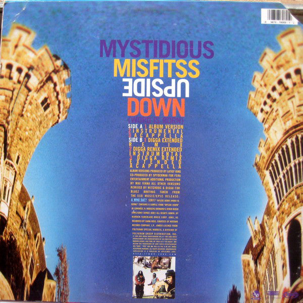 Mystidious Misfitss : Upside Down (Word Is Born) (12")