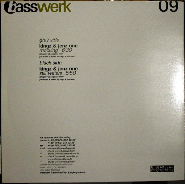 Kingz & Jenz One : Mocking / Still Waters (12")