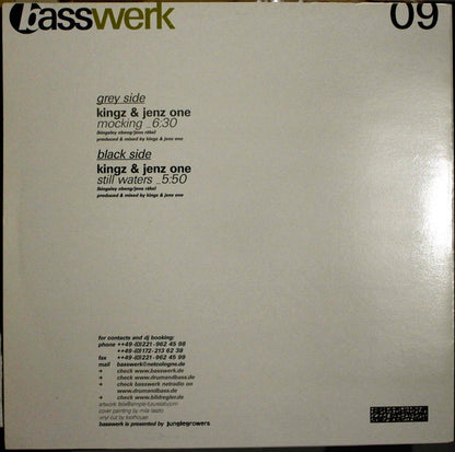 Kingz & Jenz One : Mocking / Still Waters (12")