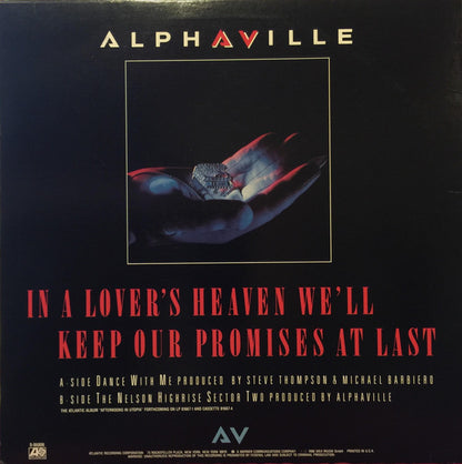 Alphaville : Dance With Me (12", Single)