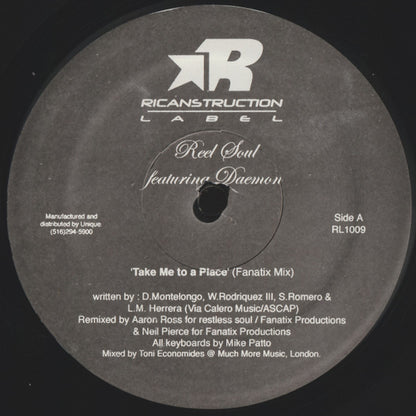 Reel Soul (2) Featuring Daemon* : Take Me To A Place (12")