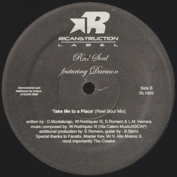 Reel Soul (2) Featuring Daemon* : Take Me To A Place (12")