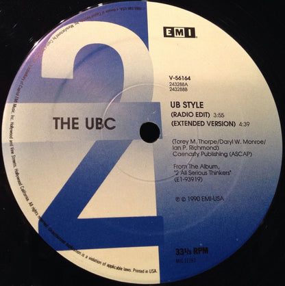 The UBC : U Treat Me Right (12")