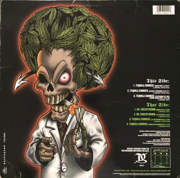 Cypress Hill : Tequila Sunrise (12")