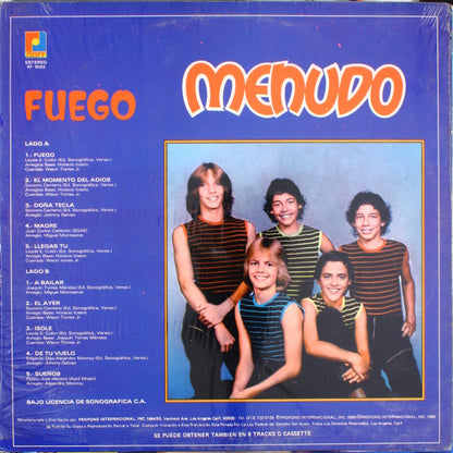 Menudo : Fuego (LP, Album)