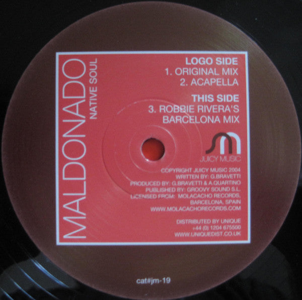 Maldonado : Native Soul (12")