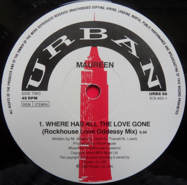 Maureen* : Where Has All The Love Gone (12")