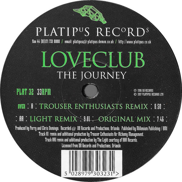 Loveclub : The Journey (12")
