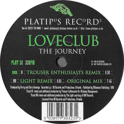 Loveclub : The Journey (12")