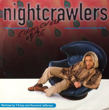 Nightcrawlers Featuring John Reid And Alysha Warren* : Keep On Pushing Our Love (12", Single)