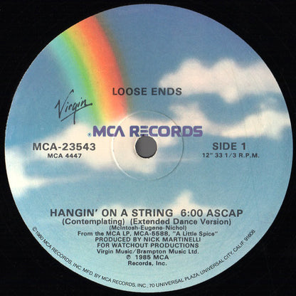 Loose Ends : Hangin' On A String (Contemplating) (12")