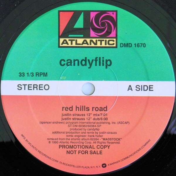 Candyflip* : Redhills Road (12", Promo)