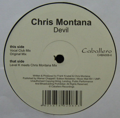 Chris Montana : Devil (12")