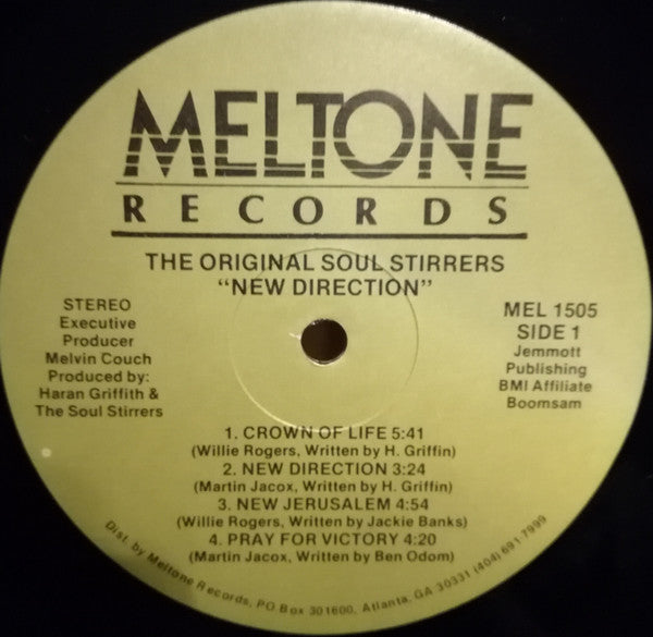 The Original Soul Stirrers : New Direction A Dedication To J.J. Farley (LP, Album)