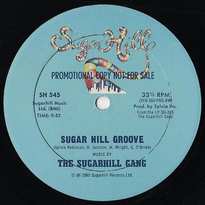 Sugarhill Gang : Rapper's Reprise (Jam-Jam) / Sugar Hill Groove (12", Promo)
