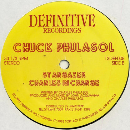 Chuck Phulasole : Feel All Right (12")