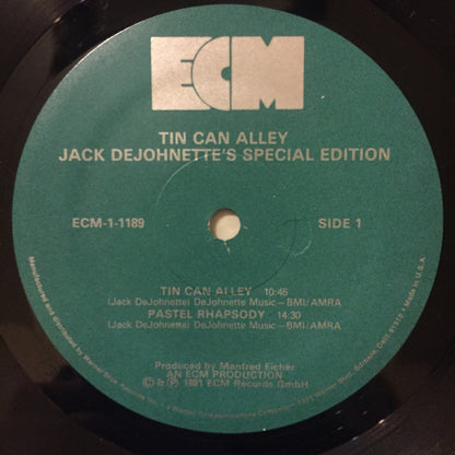 Jack DeJohnette's Special Edition : Tin Can Alley (LP, Album)