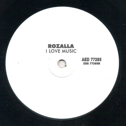 Rozalla : I Love Music (12", TP, W/Lbl)