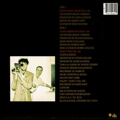 Blancmange : That's Love, That It Is (12", Maxi)