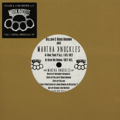 Dillon Maurer & Boog Brown Are Martha Knuckles : The Martha Knuckles EP (7", EP)