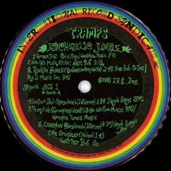 The Cramps : Psychedelic Jungle (LP, Album)