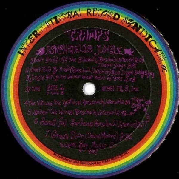 The Cramps : Psychedelic Jungle (LP, Album)