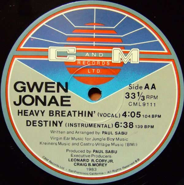 Gwen Jonae : Destiny (12")