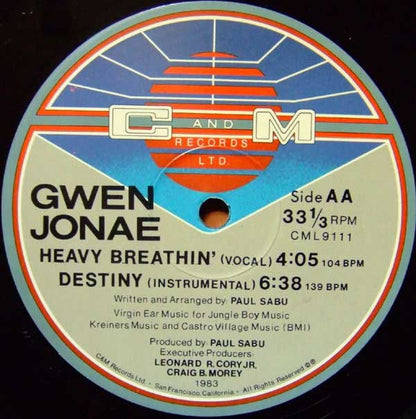 Gwen Jonae : Destiny (12")