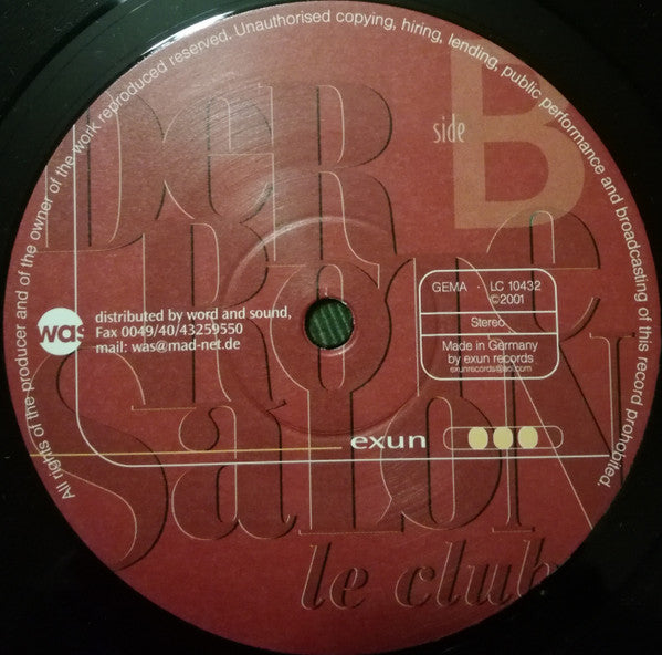 Michael Procter : Der Rote Salon (12", Gat)