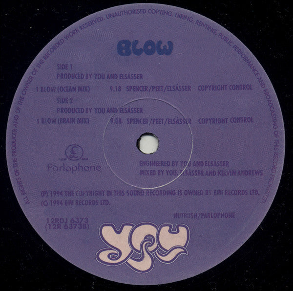 You : Blow (12")