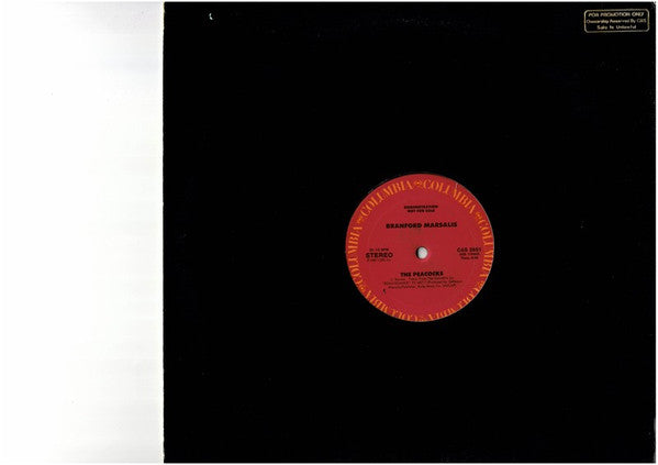 Branford Marsalis : Lament / The Peacocks  (12", Promo)