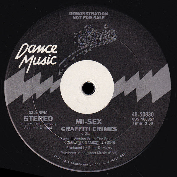 Mi-Sex : Computer Games (12", Promo)