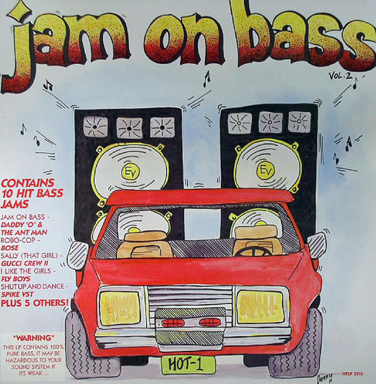 Various : Jam On Bass Vol. 2 (LP, Comp)