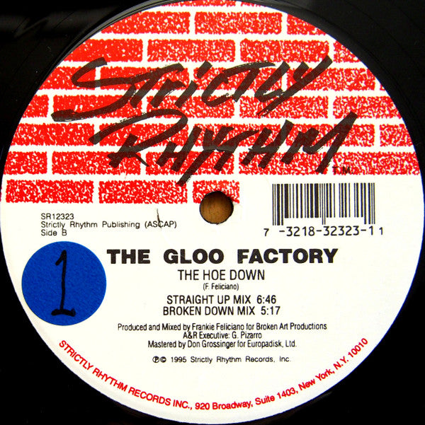 The Gloo Factory : The Hoe Down (12")