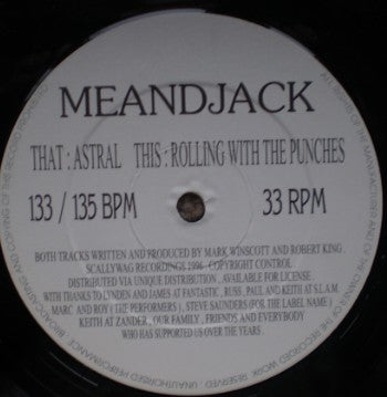 Meandjack* : Astral / Rolling With The Punches (12")