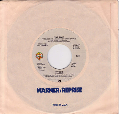 The Time : 777-9311 (7", Single, Mono, Promo)