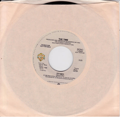 The Time : 777-9311 (7", Single, Mono, Promo)