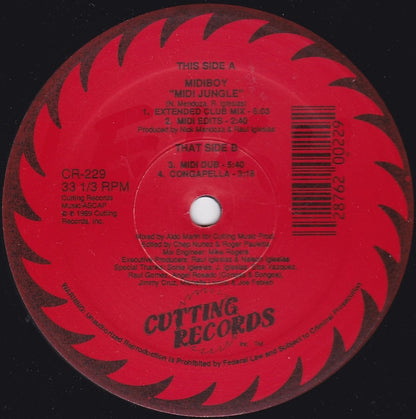 Midiboy : Midi Jungle (12")