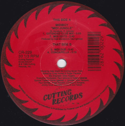 Midiboy : Midi Jungle (12")