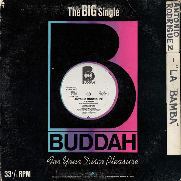 Antonia Rodriguez : La Bamba / Sweet Love (12", Promo)