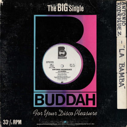 Antonia Rodriguez : La Bamba / Sweet Love (12", Promo)