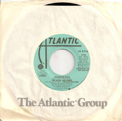 The Blues Brothers : Jailhouse Rock (7", Single, Promo)
