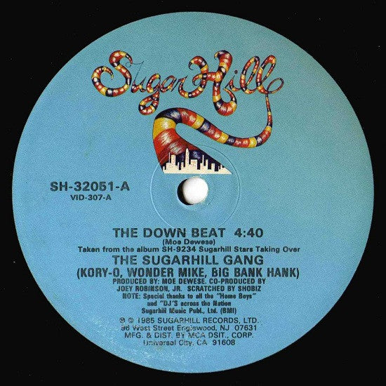 Sugarhill Gang : The Down Beat (12")