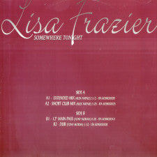 Lisa Frazier : Somewhere Tonight (12")