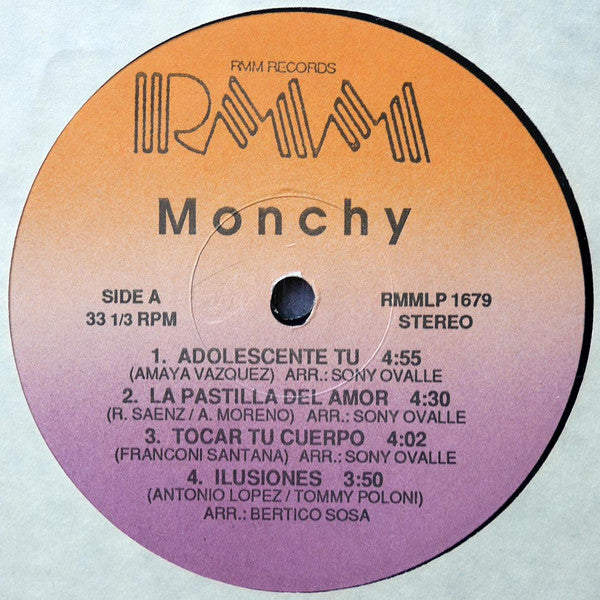 Monchy : Monchy (LP, Album)