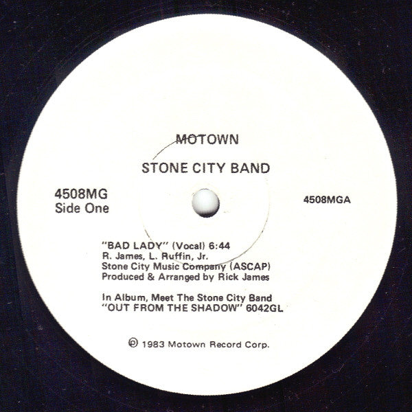 Stone City Band : Bad Lady (12", Single, Promo)